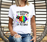 Rainbow Sheep SVG