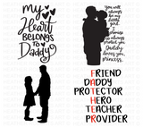 Fathers Day SVG, Bundle