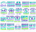 Mermaid SVG Bundle