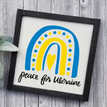 Peace for Ukraine SVG