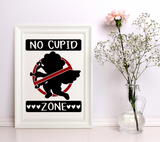 No Cupid Zone SVG