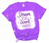 Dream Big Work Hard SVG