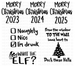 Funny Christmas SVG Bundle