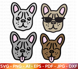 French Bulldog SVG Bundle