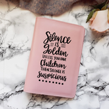 Silence is Golden SVG