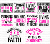 Cancer Awareness SVG Bundle