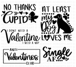 Anti-Valentine SVG Bundle