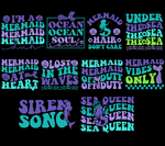 Mermaid SVG Bundle