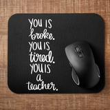Broke Tired Teacher SVG