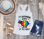 Rainbow Sheep SVG