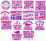 Retro Cheerleader SVG Bundle