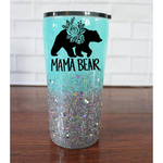 Floral Mama Bear SVG