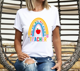 Teacher Rainbow SVG