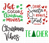 Christmas Colored SVG Bundle