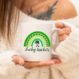 Lucky Teacher Rainbow St Patrick SVG