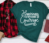 Happiness is a Form of Courage SVG