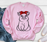 Pig with Bandana SVG