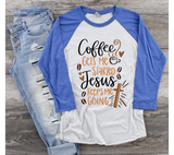 Coffee and Jesus SVG