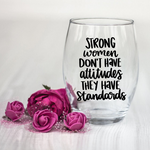 Strong Women Have Standards SVG