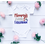 Mommy's Little Firecracker SVG