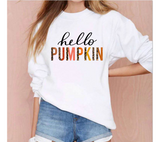 Hello Pumpkin Sublimation PNG