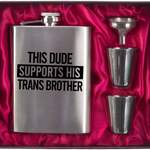 Dude Supports Trans Brother SVG