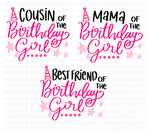 Family Birthday SVG Bundle