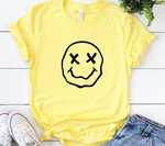 Melted Smiley Face Svg