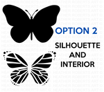 Layered Butterfly SVG