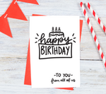 Birthday Doodle Svg Bundle