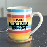 Dad Supports Trans Son SVG