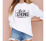 She is Strong SVG