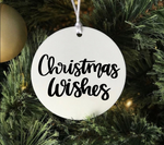 Christmas Wishes SVG