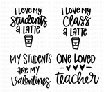 Teacher Valentine SVG Bundle