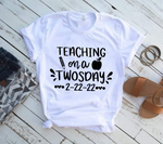 Teaching on a Twosday SVG