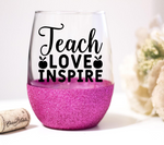 Teach Love Inspire SVG