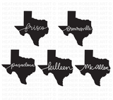 Texas SVG Bundle