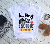 Teaching on a Twosday SVG