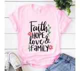 Faith Hope Love Family SVG