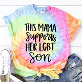 Mama Supports LGBT Son SVG