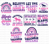 Unicorns SVG Bundle