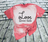 Love Never Fails SVG