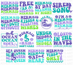 Mermaid SVG Bundle