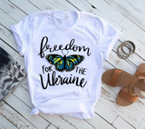Freedom For The Ukraine Sublimation PNG