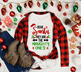 Dear Santa | Naughty Ones Svg