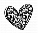 Animal Prints Valentine Hearts SVG Bundle