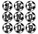 Soccer Monograms SVG Bundle