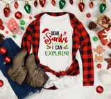 Dear Santa | I Can Explain Svg