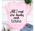 Books and Wine SVG