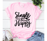 Single and Happy SVG